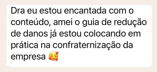 Mensagem de paciente da Malu